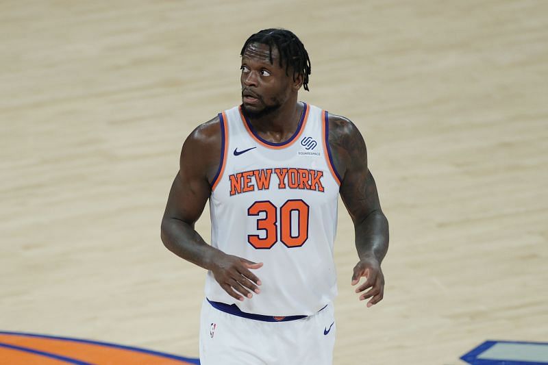 New York Knicks star Julius Randle is appearing in his first NBA playoffs