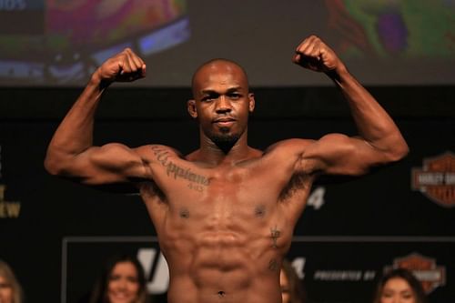 Jon Jones at the UFC 214 Weigh-ins