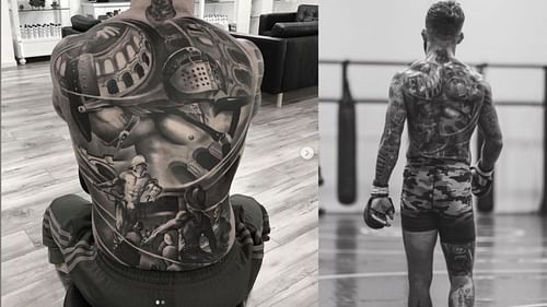 Cody Garbrandt's back tattoo [Image credits: @cody_nolove on Instagram]