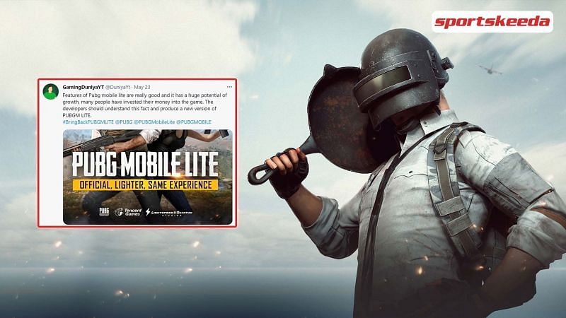 A YouTuber named Gaming Duniya has asked for a new version of PUBG Mobile Lite in India