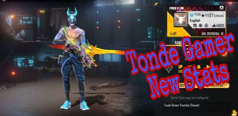 Tonde Gamer की Free Fire ID 