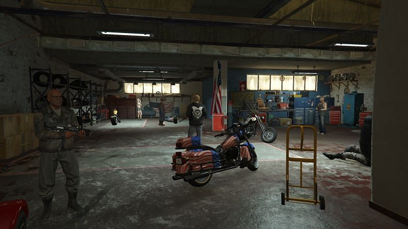 MC presidents can spawn any motorcycle they own right next to them (Image via gta5-mods)