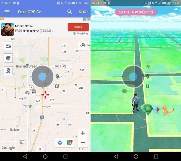 pokemon go spoof gps android