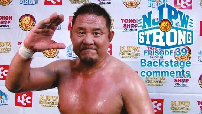 Yuji Nagata sends a message to AEW ahead of Dynamite