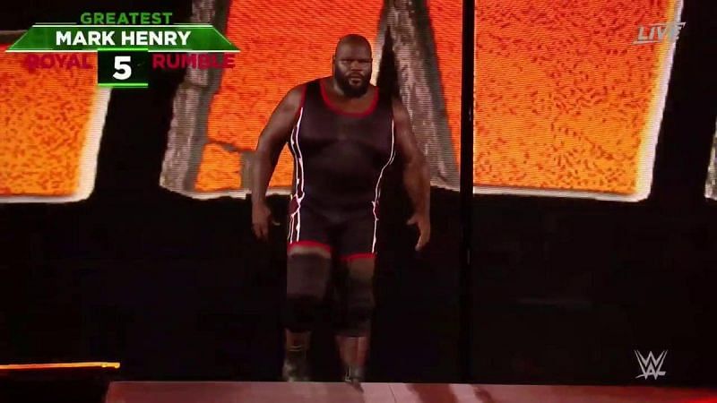 Mark Henry at the WWE Greatest Royal Rumble