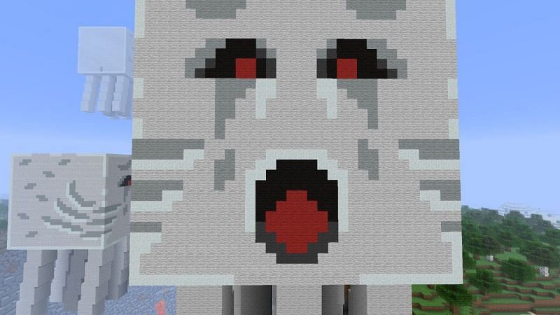 Ghast statue (Image via planetminecraft)