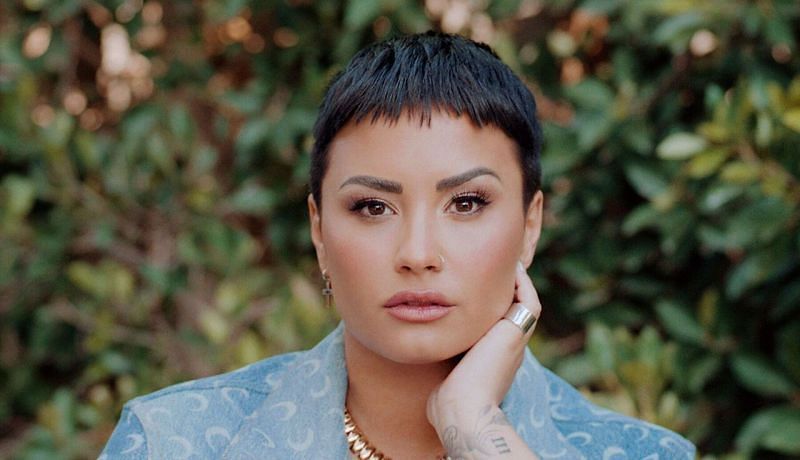 Demi Lovato has come out as non-binary (Image via Getty Images)