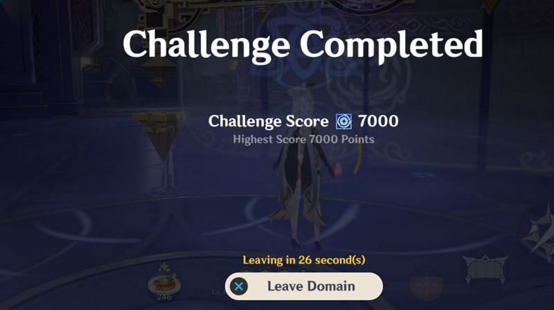 Getting more than 5000 points on each challenge is not necessary to get all the rewards