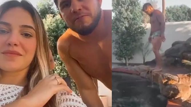 Watch: 'Triple C' Henry Cejudo shows off 'front flip to dive' skills in a hilarious video