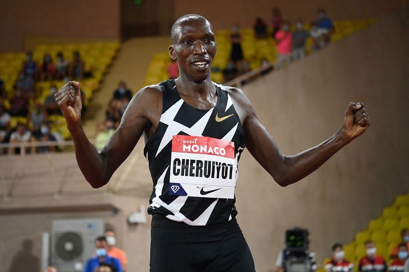 Timothy Cheruiyot won the gold medal