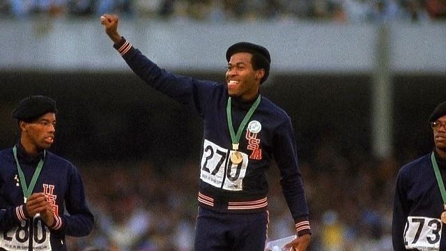 Olympic gold medalist Lee Evans passed away aged 77 on Wednesday. (Source: NBC Sports)