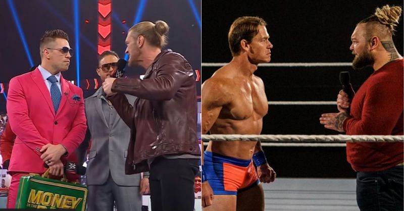 The Miz and Edge; John Cena and Bray Wyatt
