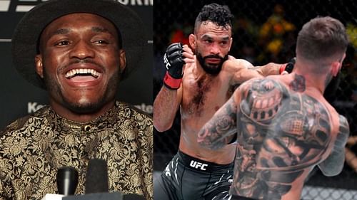 Kamaru Usman (Left) and Rob Font (Right)