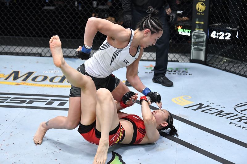 Carla Esparza impressed in her dismantling of Yan Xiaonan at UFC Vegas 27