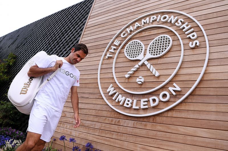 Roger Federer at Wimbledon