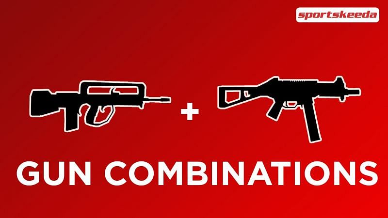 Gun Combinations for ranked matches in Free Fire (Image via Sportskeeda)