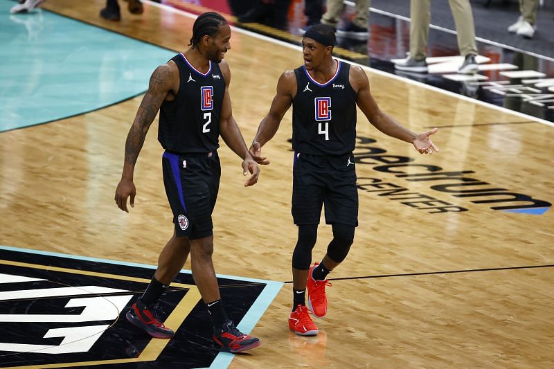 LA Clippers leaders Kawhi Leonard and Rajon Rondo