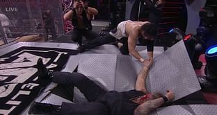 "I thought the fall looked amazing" - Chris Jericho discusses his bump off the cage at Blood and Guts
