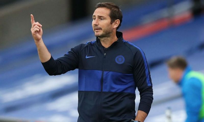 Frank Lampard was sacked by Chelsea in late January