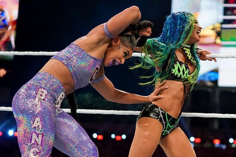 Sasha Banks can orchestrate a surprise attack at WrestleMania Backlash