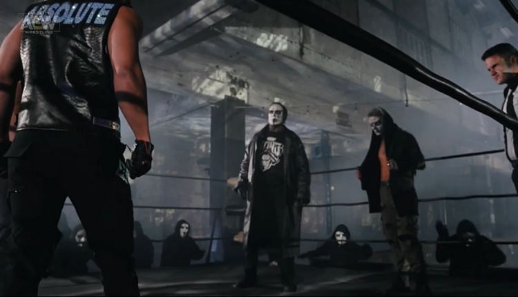 Sting was a part of a cinematic match at AEW Revolution