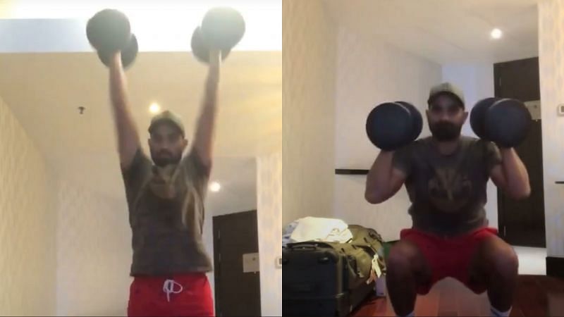 Mohammed Shami posted a reel on his Instagram account today