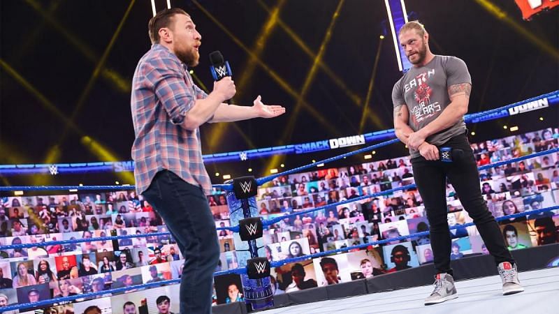 Edge and Daniel Bryan in the build to WrestleMania 37