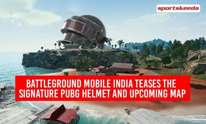 Battlegrounds Mobile India releases sneak peek of upcoming map with signature PUBG helmet artwork on official Facebook page
