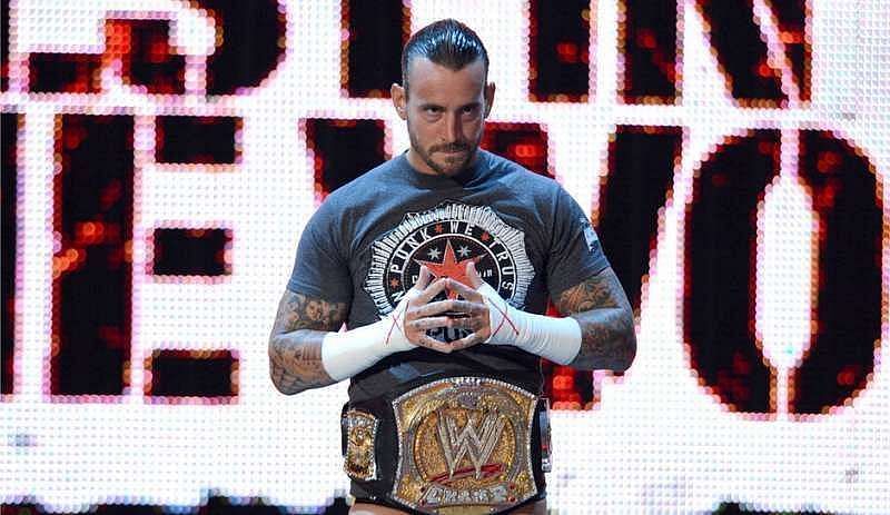 CM Punk as WWE Champion