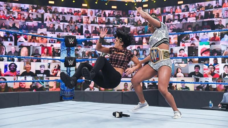 Bianca Belair will look to defend her title at WrestleMania Backlash