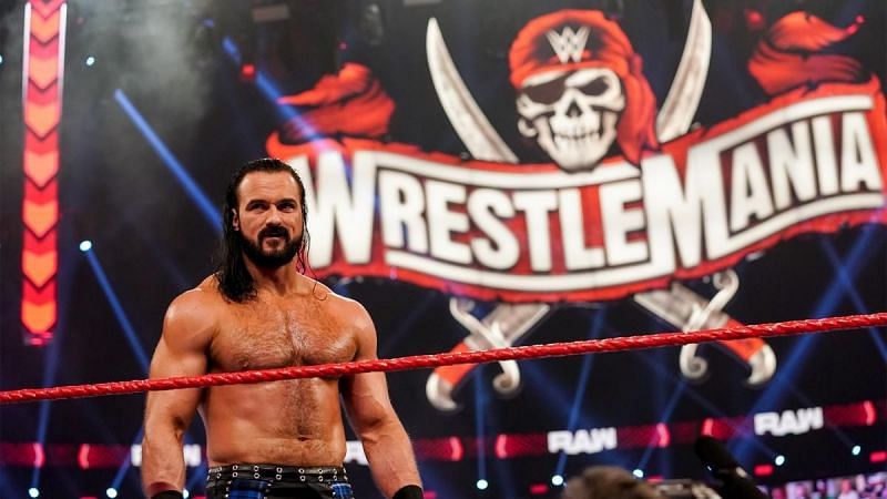 Drew McIntyre in the build to WrestleMania 37