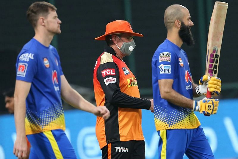 Trevor Bayliss and Moeen Ali