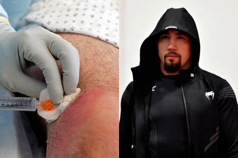 Robert Whittaker was forced to pull out of his fight against Luke Rockhold due to a staph infection