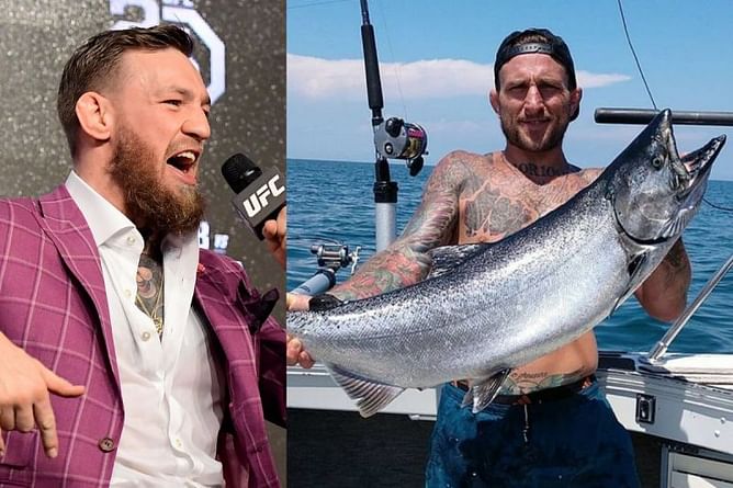 "No way in hell" - Conor McGregor responds to Gregor Gillespie's claim that he is the best fisherman in MMA
