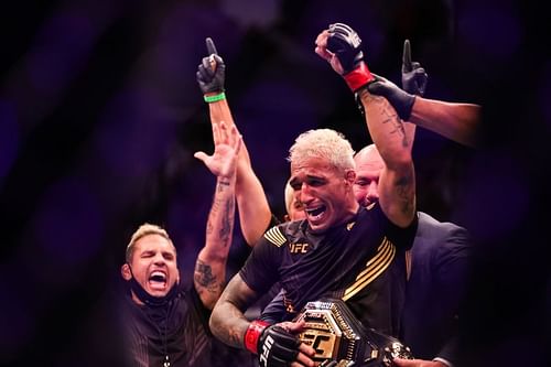 UFC lightweight champion Charles Oliveira led the payday in UFC 262 salaries