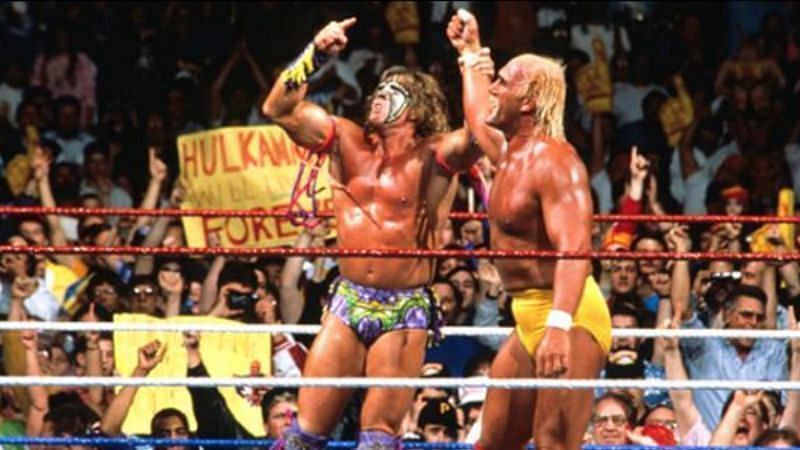 The Ultimate Warrior returned to help Hulk Hogan after Papa Shango&#039;s appearance