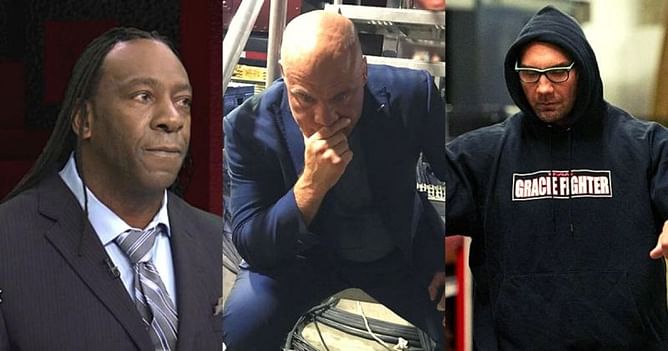 "It was a shame" - Kurt Angle on what actually happened in the real fight between Batista and Booker T