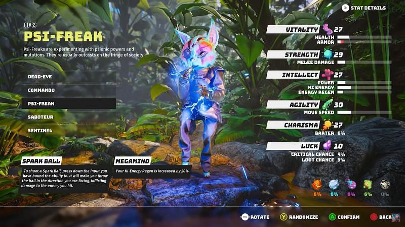 Biomutant - Psi-Freak Class(Image via YouTube, KhrazeGaming)