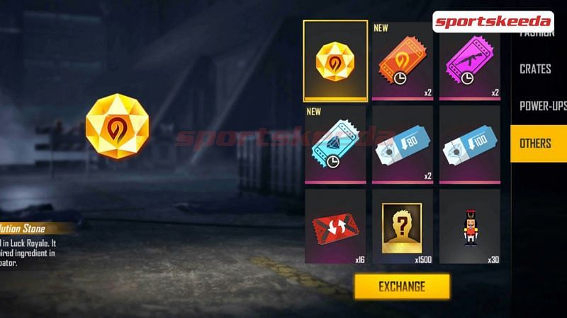 Evolution Stone, one of the rewards