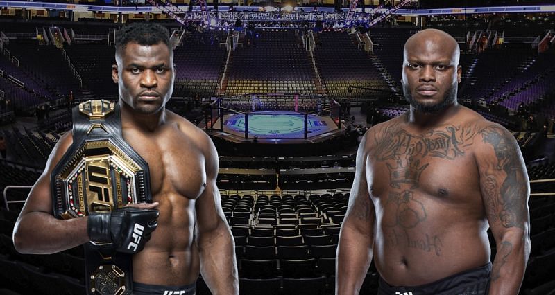 Francis Ngannou (left) will defend his heavyweight title against Derrick Lewis (Right) later this year