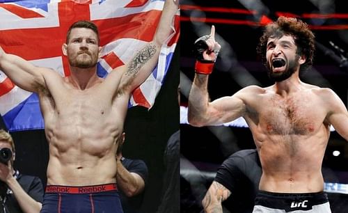 Michael Bisping (left); Zabit Magomedsharipov (right)