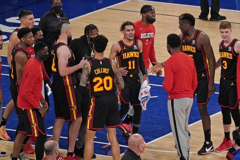 Trae Young and the Atlanta Hawks beat the New York Knicks in Game 1 of their NBA Playoffs series