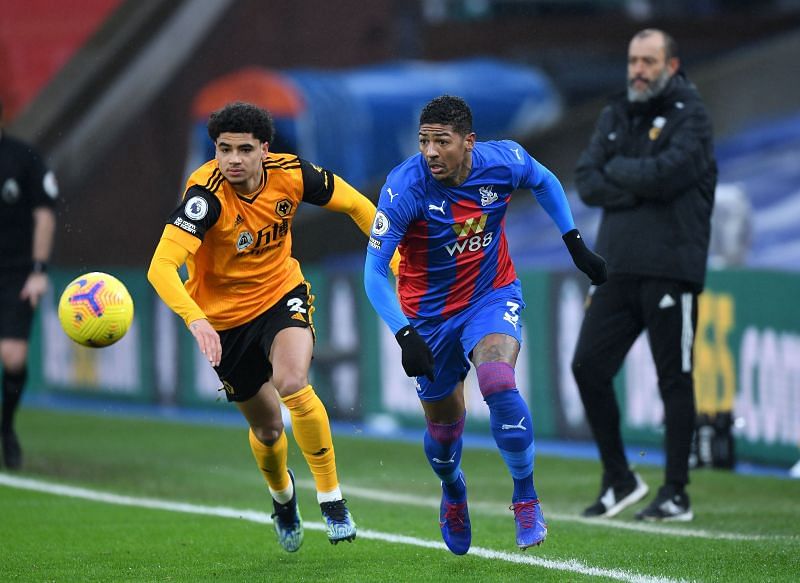 Patrick van Aanholt has played 134 times for Palace. (Photo by Facundo Arrizabalaga - Pool/Getty Images)