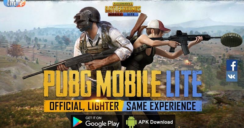 Click on &quot;APK Download&quot; on the official website (Image via PUBG Mobile Lite)