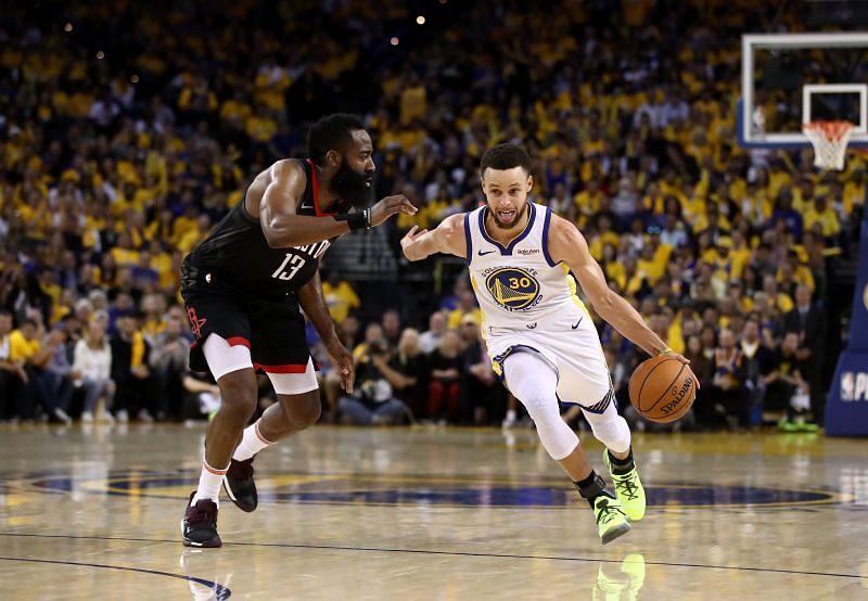 Stephen Curry&#039;s closest rival when it comes to overall 3-pointers in a season is James Harden.