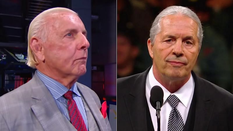Ric Flair and Bret Hart are both two-time WWE Hall of Famers