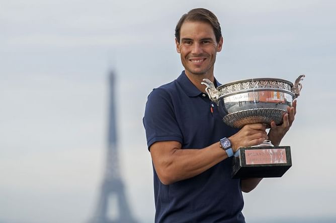 Rafael Nadal immortalized with 6-meter statue at Roland Garros