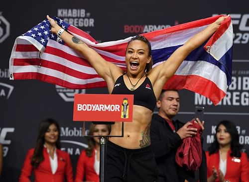 Michelle Waterson faces off with Marina Rodriguez in this weekend's UFC main event