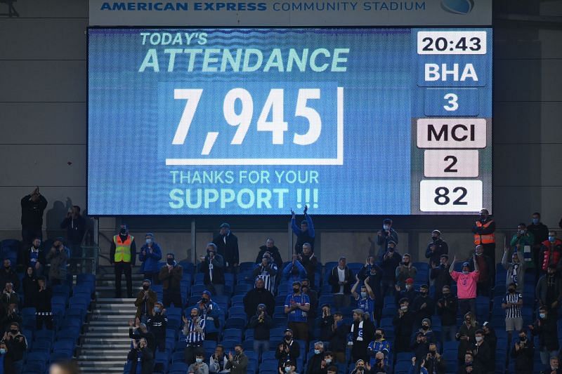 Brighton &amp; Hove Albion&#039;s supporters made a big difference