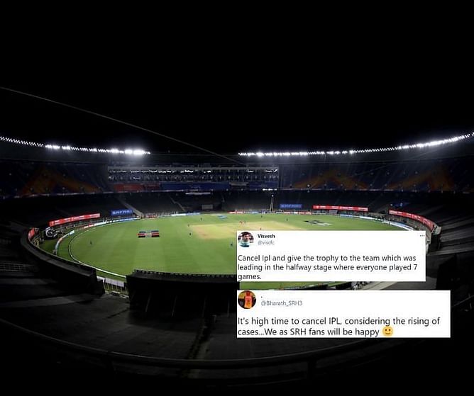 ट्विटर पर फैंस ने की "Cancel IPL" की मांग, जमकर बने मीम्‍स
